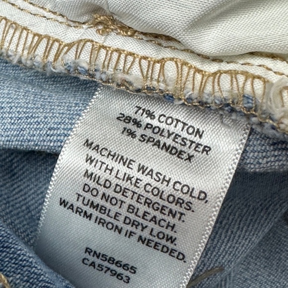 Abound Denim Distressed Shorts Size 28 - Picture 5 of 6